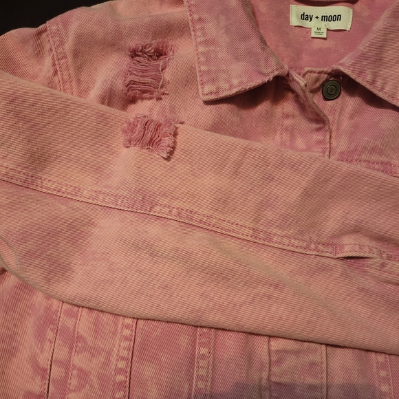 Pink Denim Jacket - Picture 5 of 5